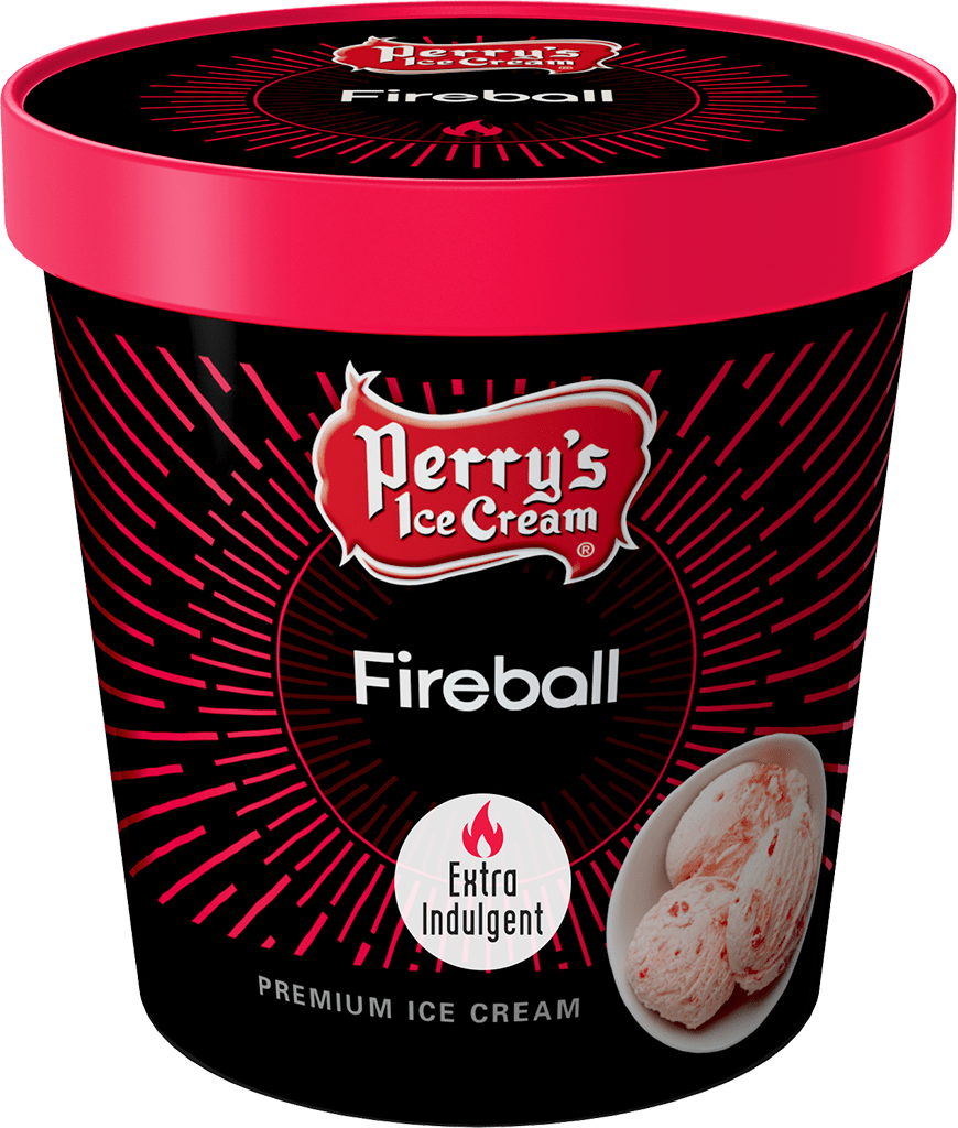 Fireball ice cream
