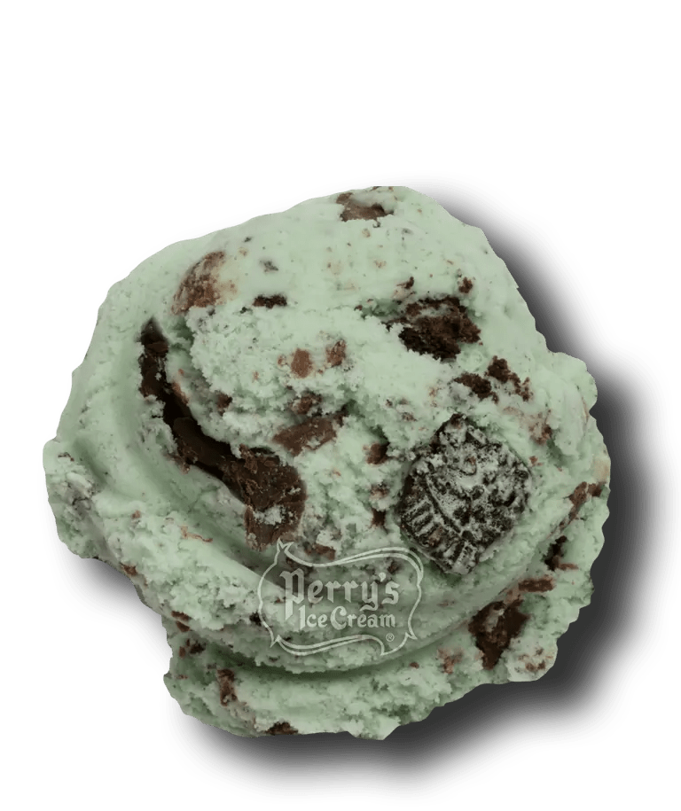 grasshopper pie ice cream scoop
