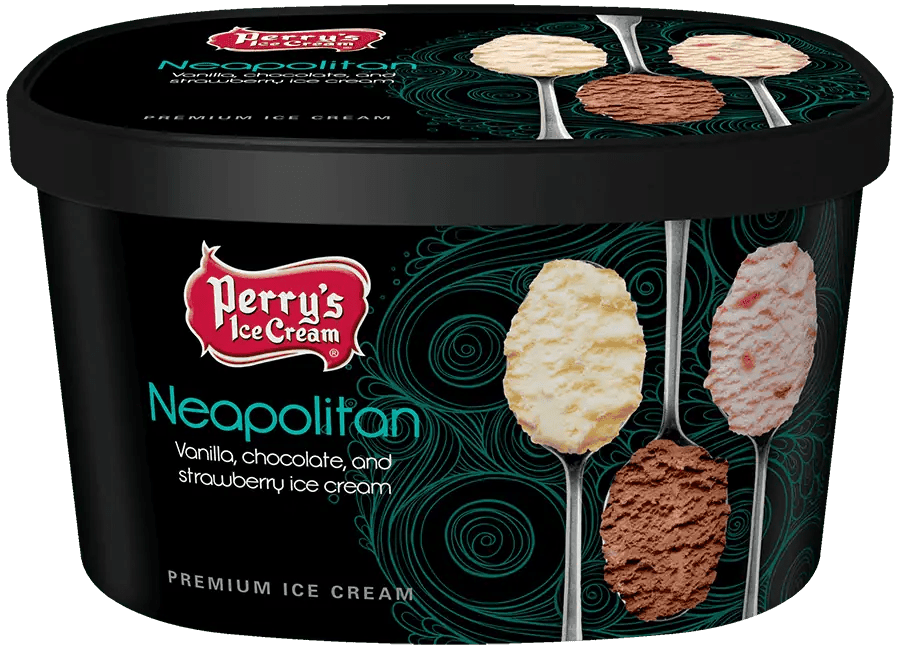Perry's Neapolitan ice cream