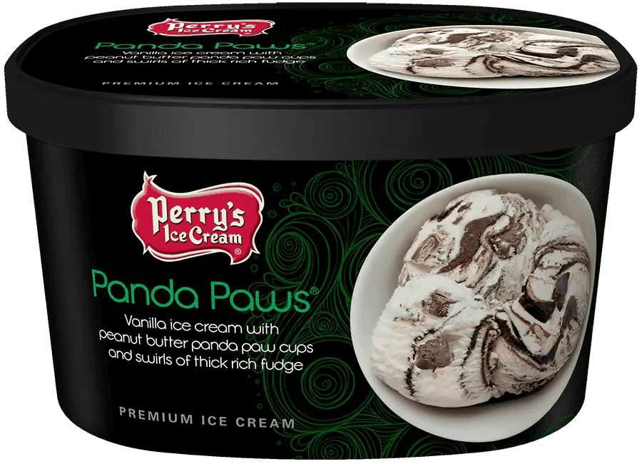 Panda Paws ice cream