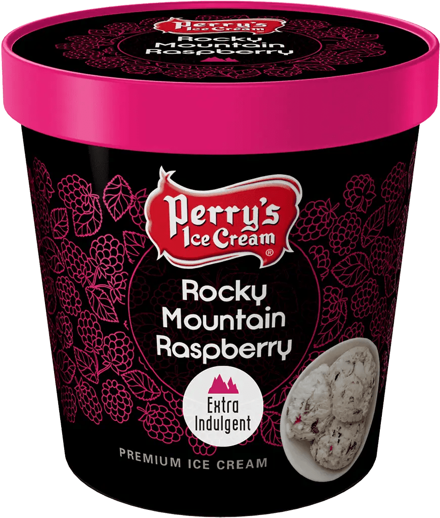 Rocky Mountain Raspberry ice cream